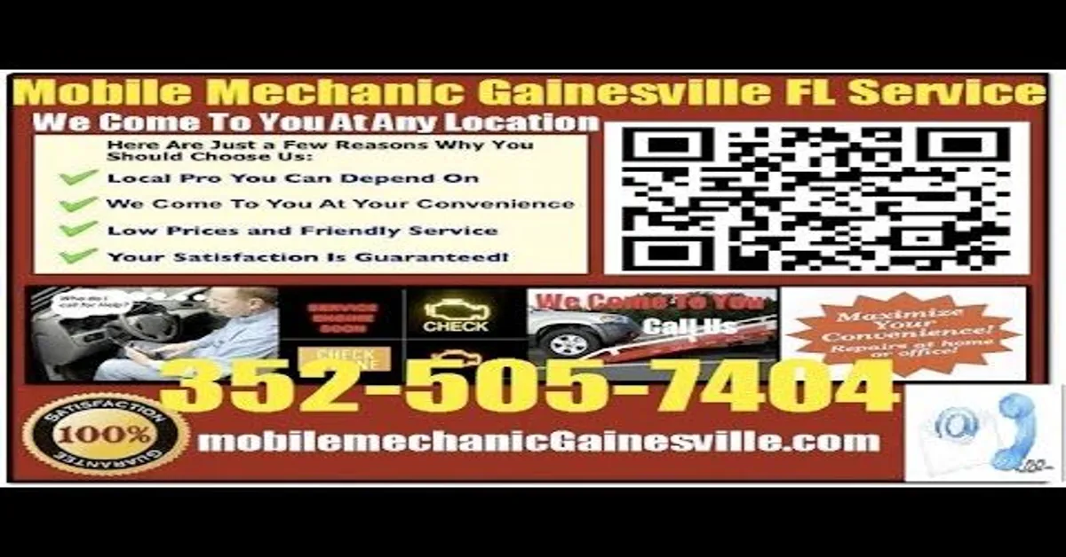 mobile auto mechanic gainesville fl